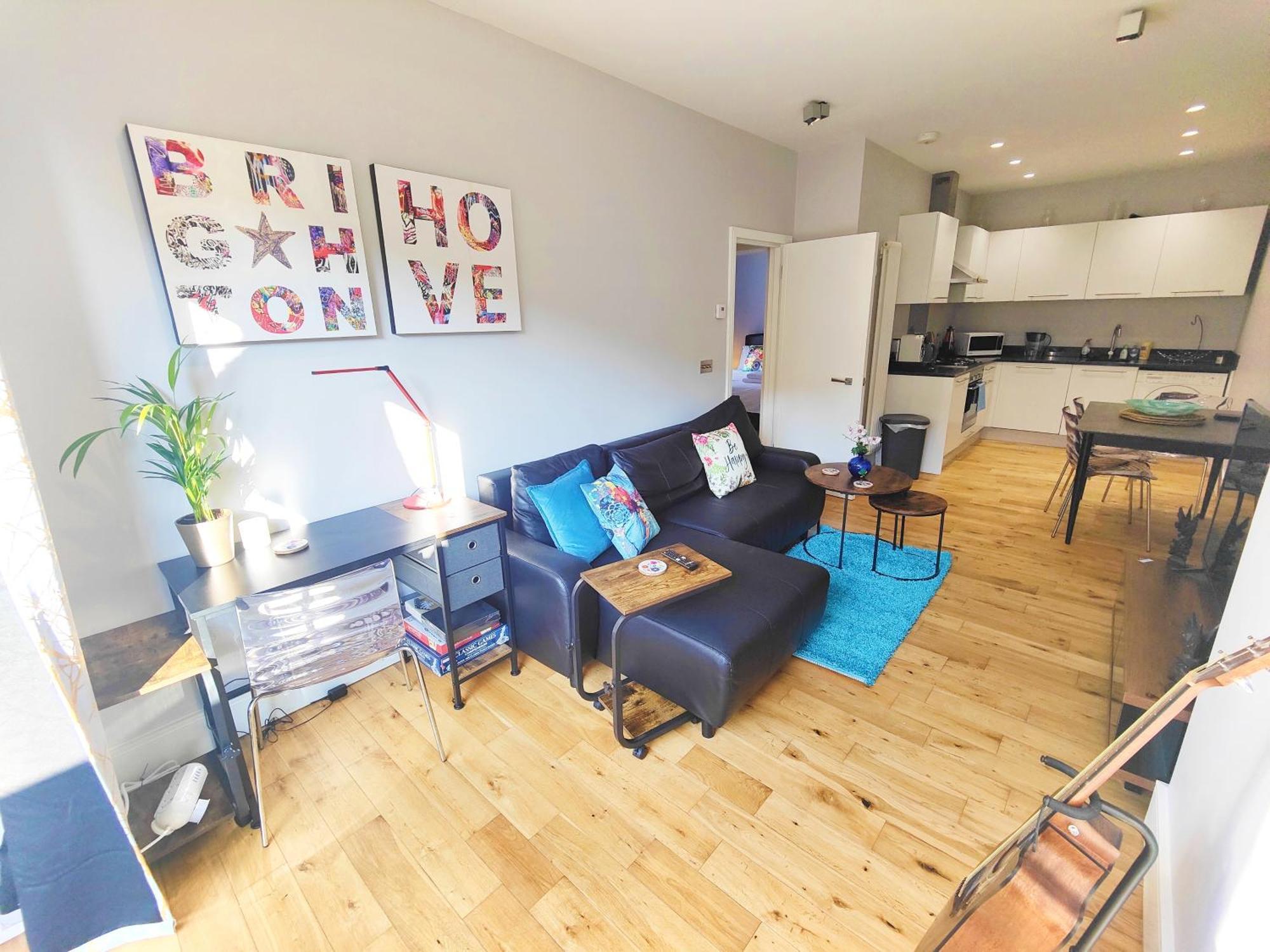 Modern Central Brighton Patio Flat - Free Parking! Exterior foto